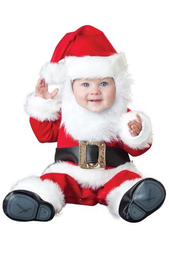Deluxe Santa Baby Infant/Toddler Costume