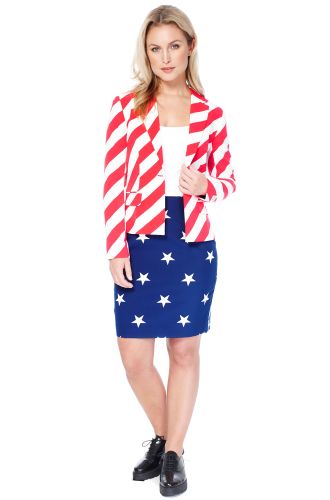 American Woman Suit Adult Costume