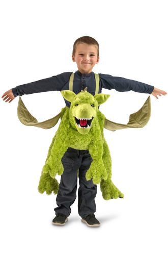 Green Ride-In Dragon Child Costume