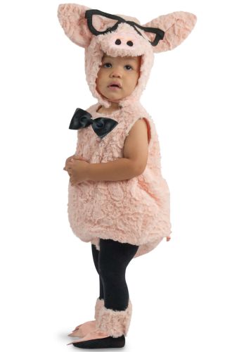 Hipster Pig Toddler Costume