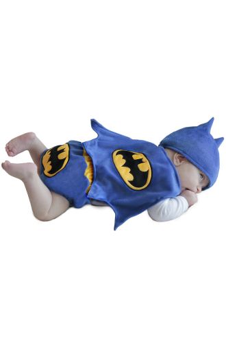 Batman Diaper Cover Set Infant Costume