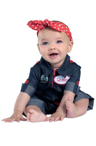 Rosie the Riveter Infant/Toddler Costume