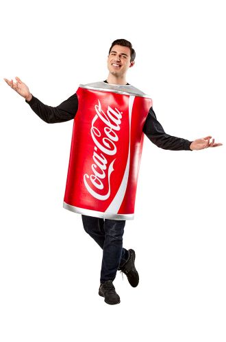 Coca-Cola Can Adult Costume