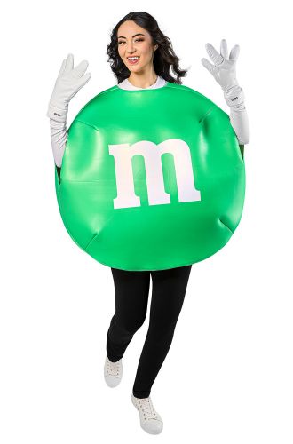 Green M&M Adult Costume