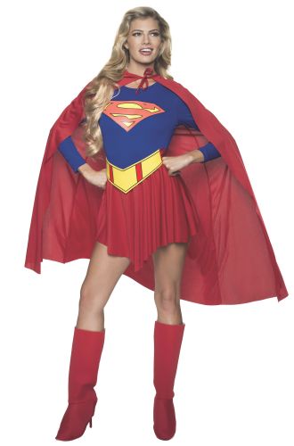 Superman Supergirl Adult Costume