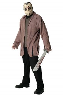 Horror Movie Costumes Friday the 13th Jason Adult Costume
