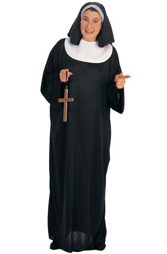 Biblical Nun Plus Size Costume
