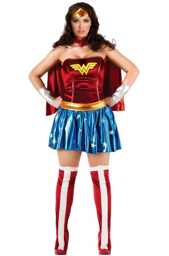 Deluxe Wonder Woman Plus Size Costume