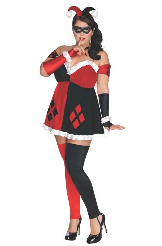 Sexy Harley Quinn Plus Size Costume