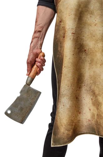 Leatherface Meat Cleaver Prop