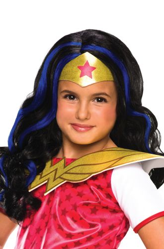 DC Super Hero Girls Wonder Woman Child Wig