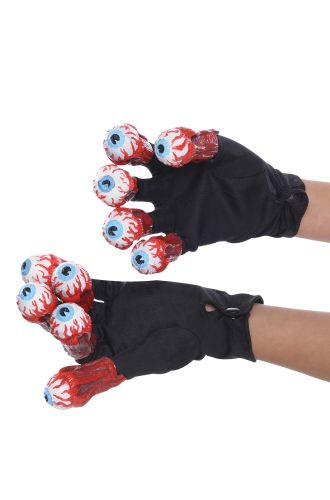 Beetlejuice Gloves with Eyes