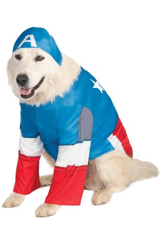 Captain America Big Dog Pet Costume