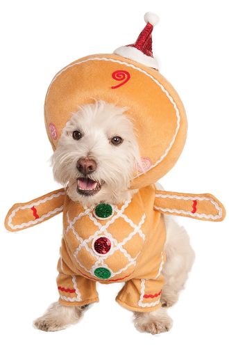 Gingerbread Man Pet Costume