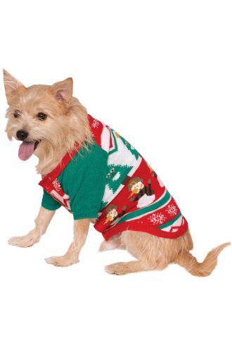 X-Mas Patter Sweater Big Dog Pet Costume