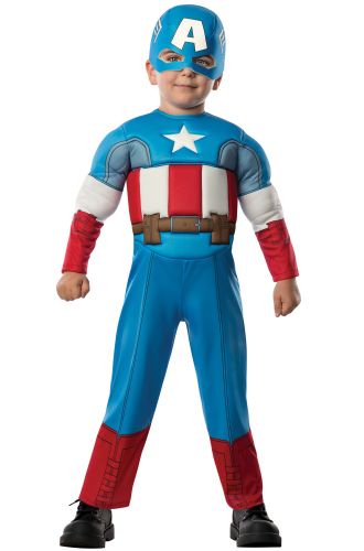 Deluxe Captain America Toddler Costume