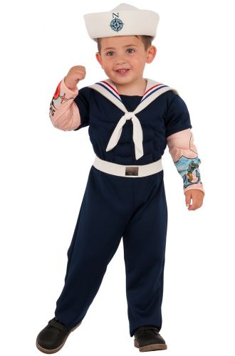Muscle Man Sailor Child Costume