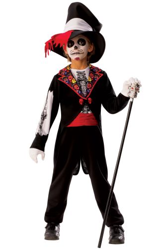 Day of the Dead Boy Child Costume