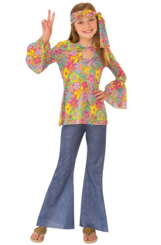Groovy Flower Child Child Costume