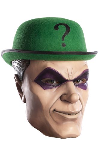 The Riddler Deluxe Latex Adult Mask
