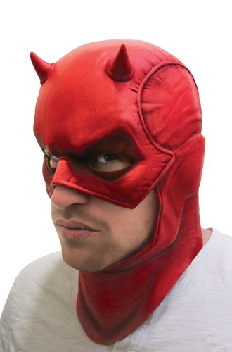 Deluxe Daredevil Adult Overhead Latex Mask