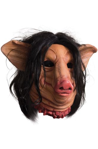 Deluxe Pig Face Adult Latex Mask