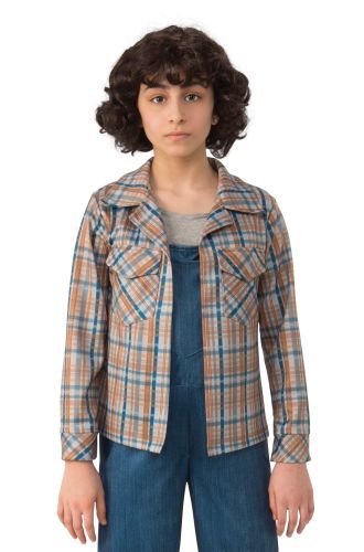 Eleven Plaid Shirt Child Costume