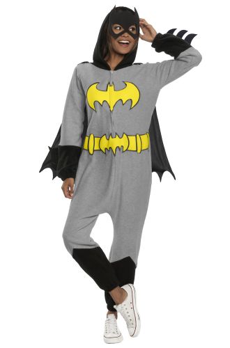 Batgirl Onesie Adult Costume