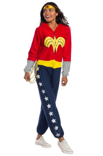 Wonder Woman Onesie Adult Costume