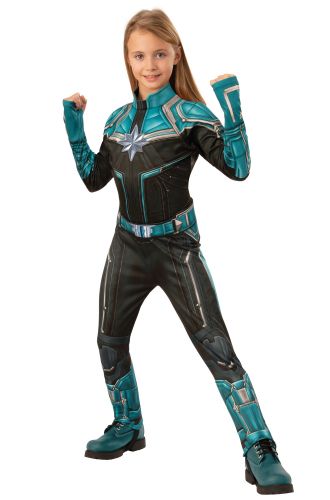 Deluxe Captain Marvel Kree Suit Child Costume