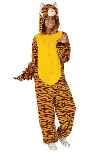 Orange Tiger Comfy-Wear Adult Costume