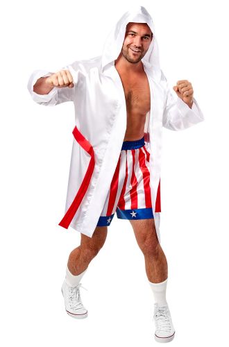 Rocky Trunks And Robe Adult Costume