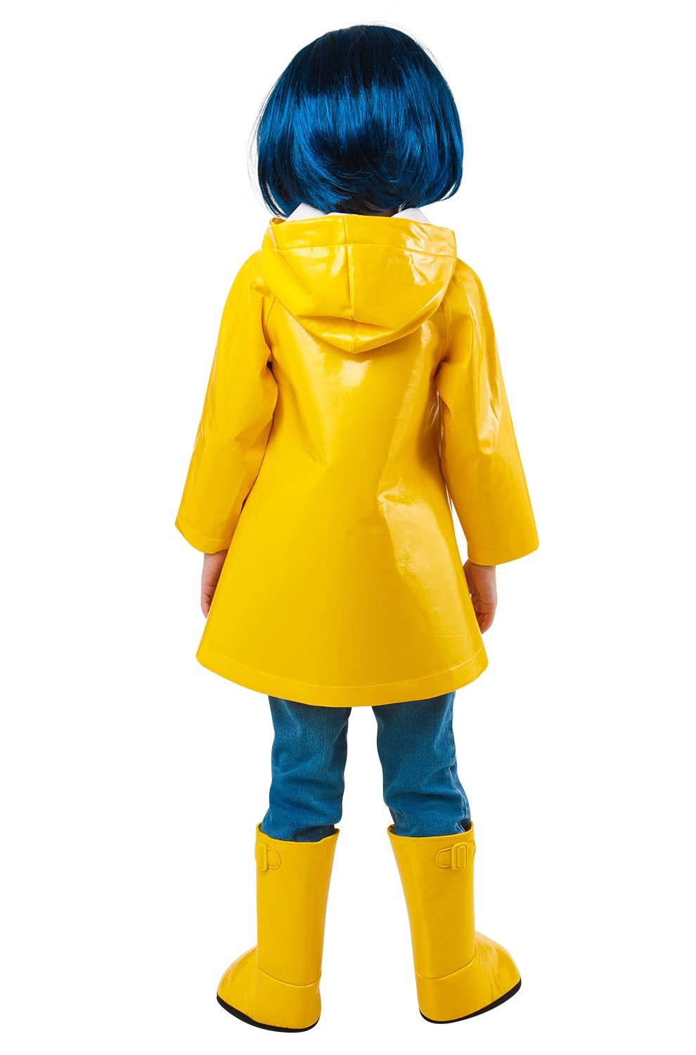 Brand New Coraline Rain Coat Child Costume