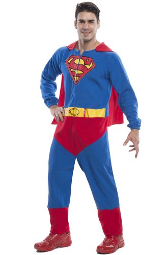 Superman Onesie Adult Costume