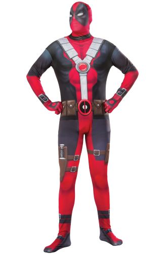 Deadpool Second Skin Suit Adult Costume