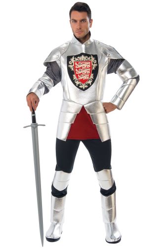 Brand New Renaissance Knight Gallant King Arthur Adult Costume
