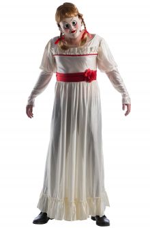 Details about   Halloween Costume The Conjuring Annabelle Comes Home Black Fancy Dress Adult Kid