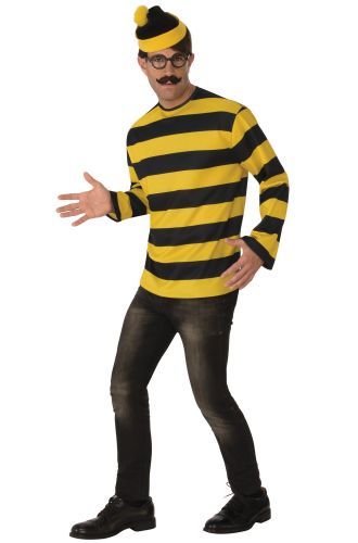 Where's Waldo Odlaw Adult Costume