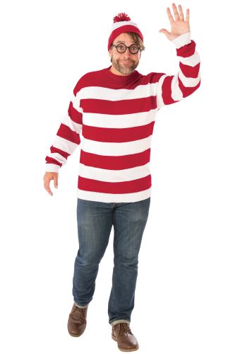 Deluxe Where's Waldo Plus Size Costume