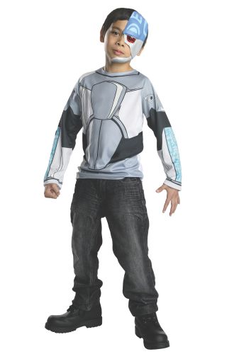 Cyborg Child Costume Top