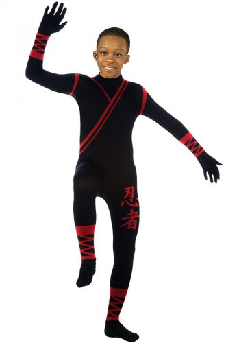 Ninja Bodysuit Child Costume