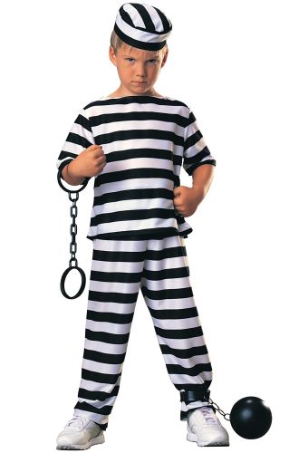 Prisoner Boy Child Costume