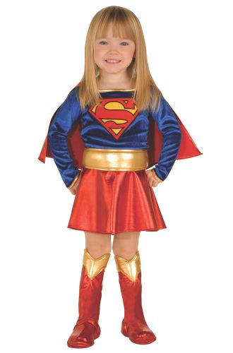Superman Supergirl Toddler Costume
