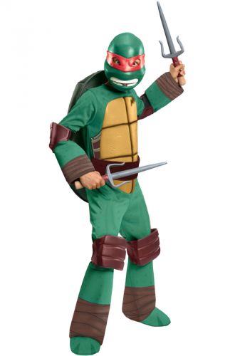 Teenage Mutant Ninja Turtles Deluxe Raphael Child Costume