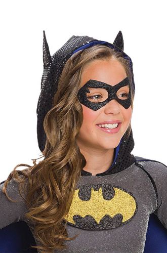 DC Comics Batgirl Child 1/2 Mask - PureCostumes.com