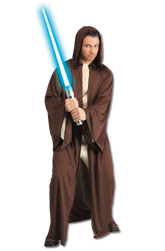 Hooded Jedi Robe Adult Costume