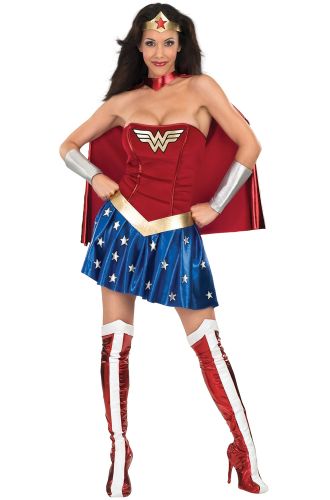 Justice League Secret Wishes Wonder Woman Adult Costume
