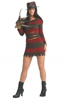 Horror Movie Costumes Nightmare on Elm Street Secret Wishes Miss Krueger Adult Costume Our Favorite Horror Movie Costumes