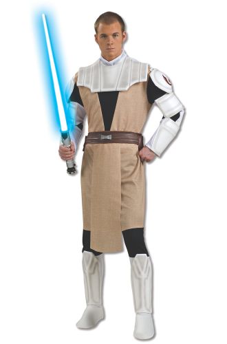 Star Wars Clone Wars Deluxe Obi-Wan Kenobi Adult Costume