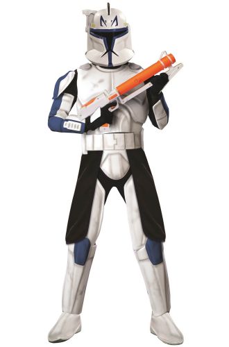 Star Wars Clone Wars Deluxe Clone Trooper Captain Rex Adult Costume